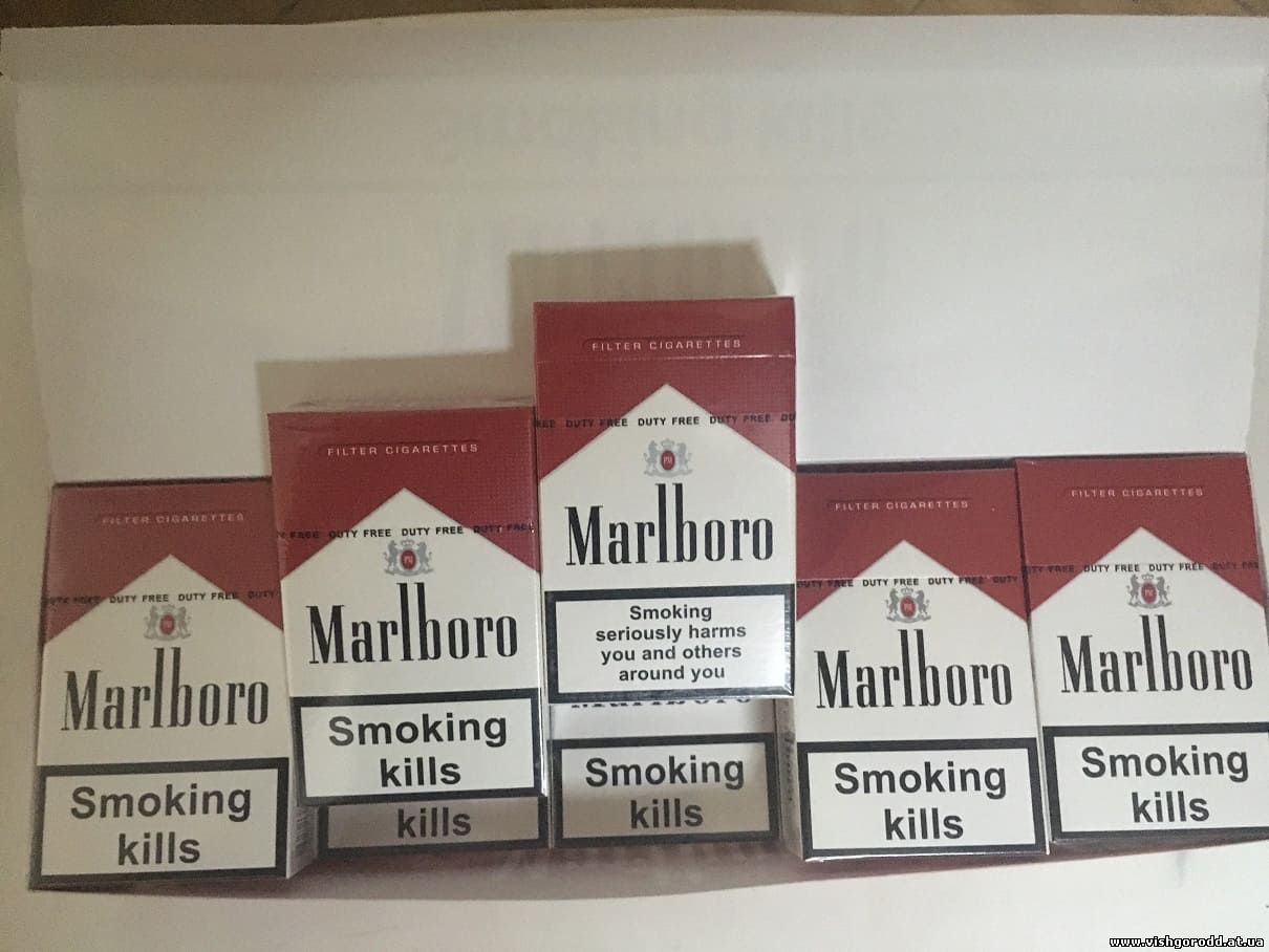Сигареты MARLBORO GOLD и RED (картон)